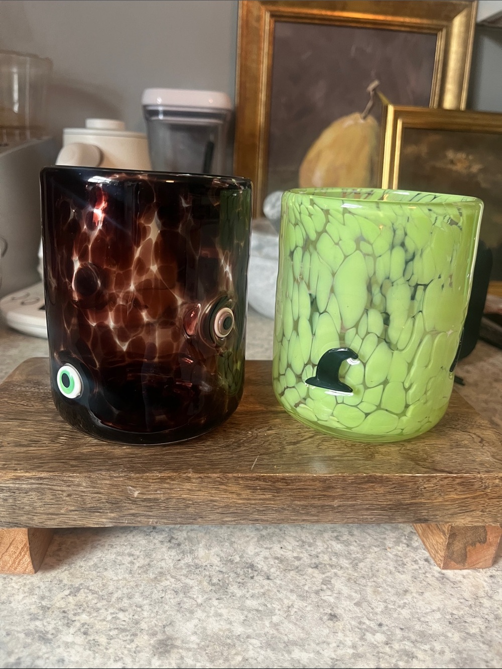 Anthropologie Mystic Icon Juice Glasses